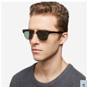 Cole Haan Acetate Metal Square Sunglasses #SG1039